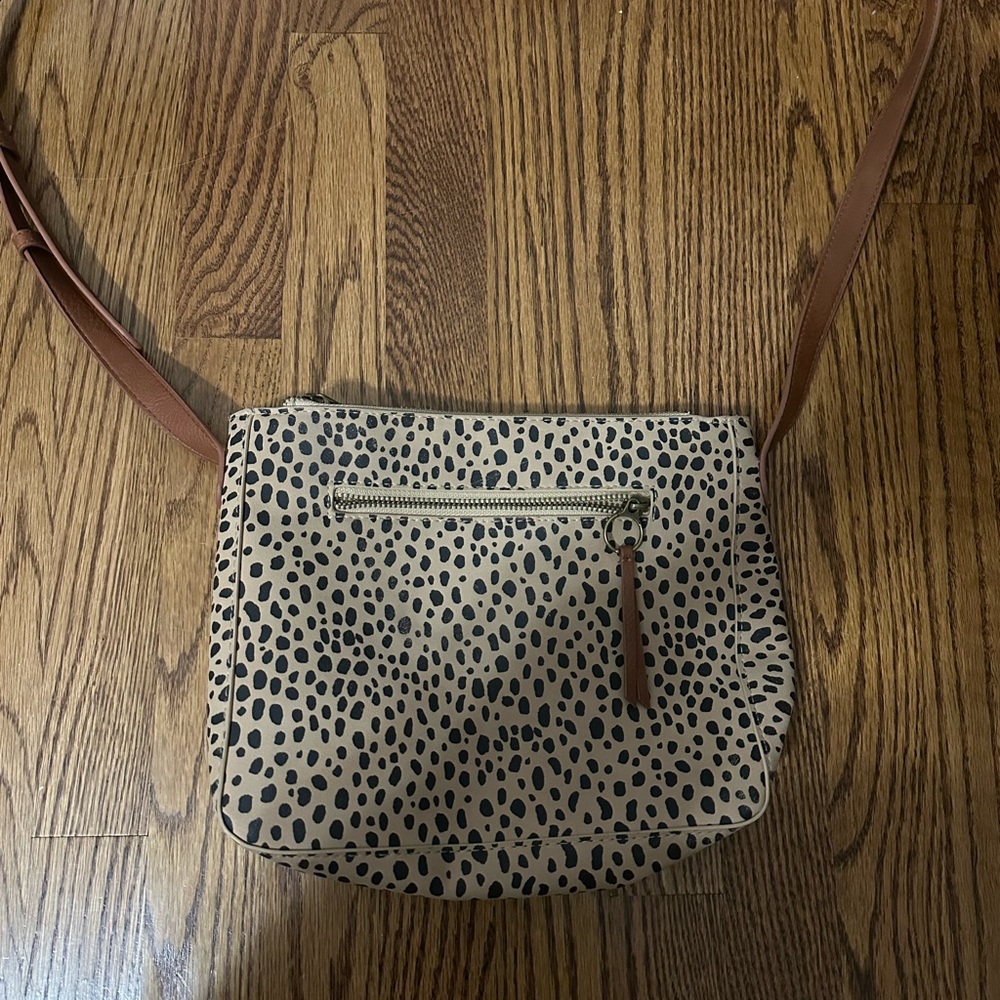 Spotted crossbody bag